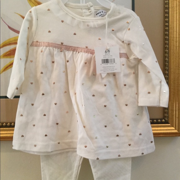 Toddler girls size 6/9 months 2piece outfit - Picture 3 of 6